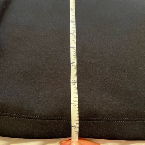 Rachel Zoe NWOT Black Professional Padded Shoulder Crew Neck Dress Size S - Picture 6 of 6